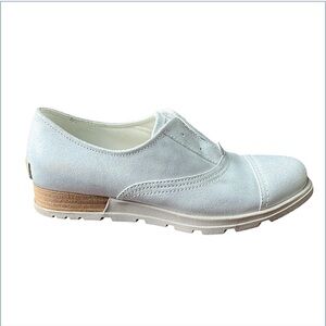 Sorel Laceless Silver Major Oxfords